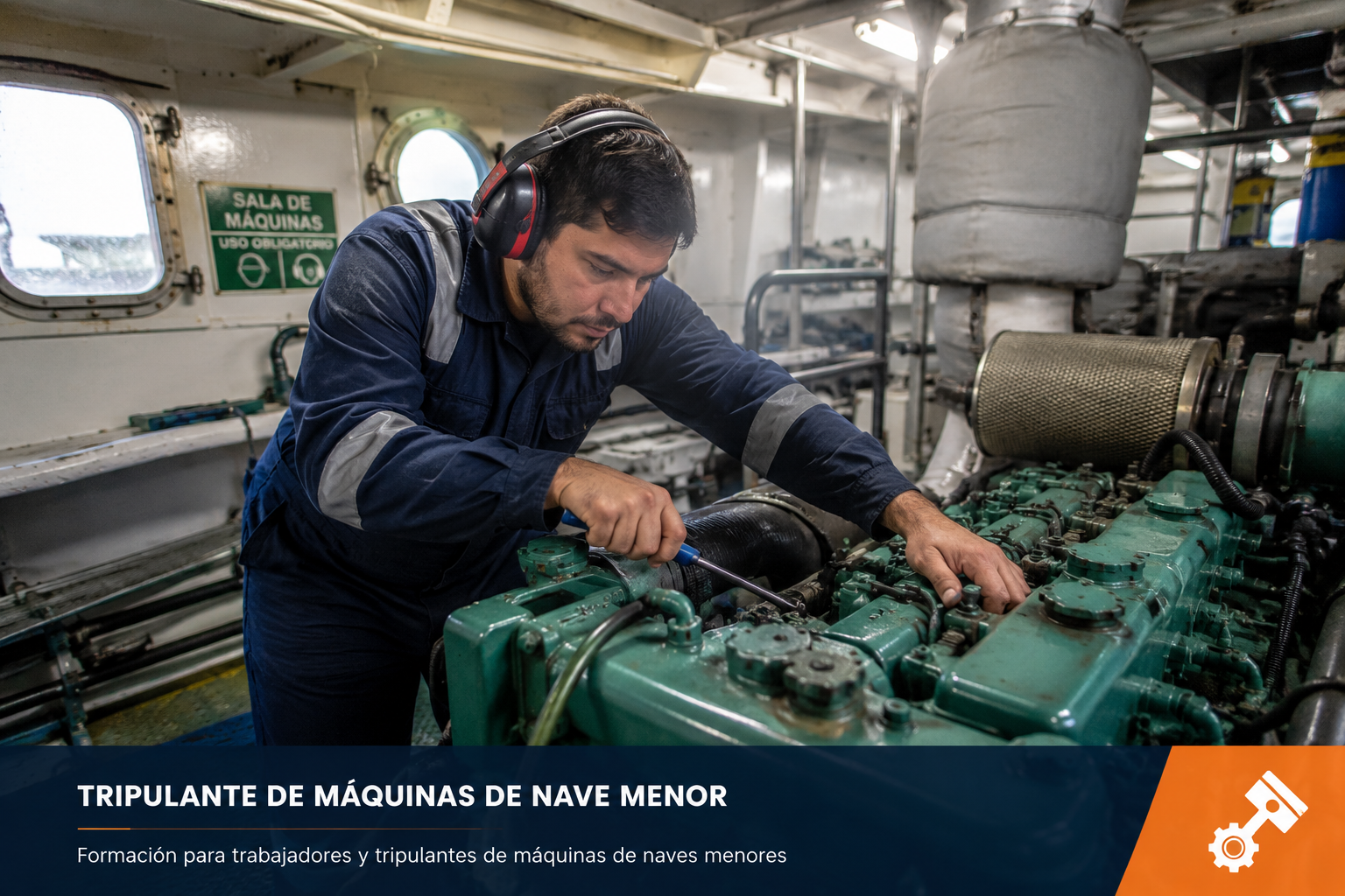 Tripulante de Maquinas de Nave Menor